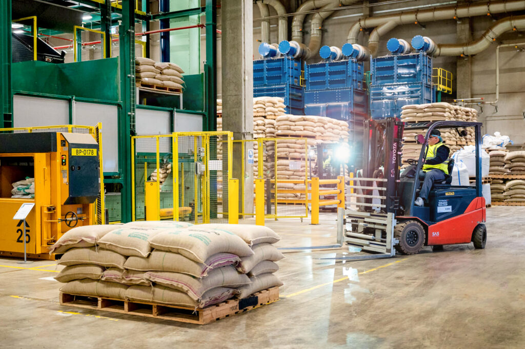 Fotografie fabriek Starbucks 1